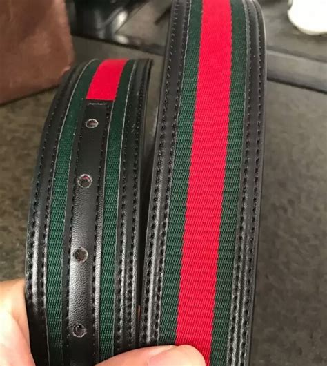 gucci belts red and green|gucci straps green and red.